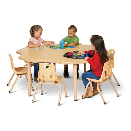 Jonti-Craft Purpose+ Six leaf Table 6267JCP251